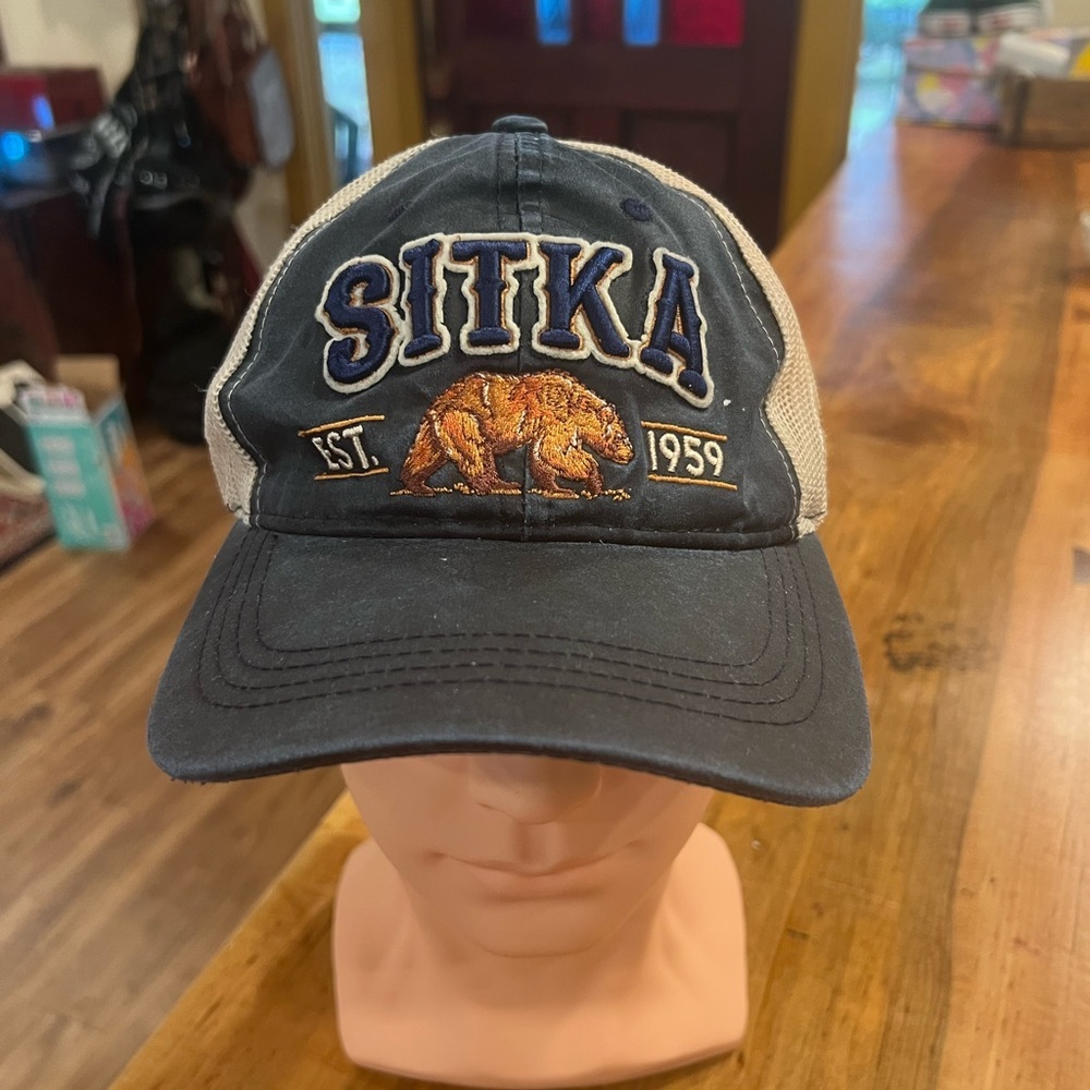 Sitka Alaska Blue and Beige Men's Hat